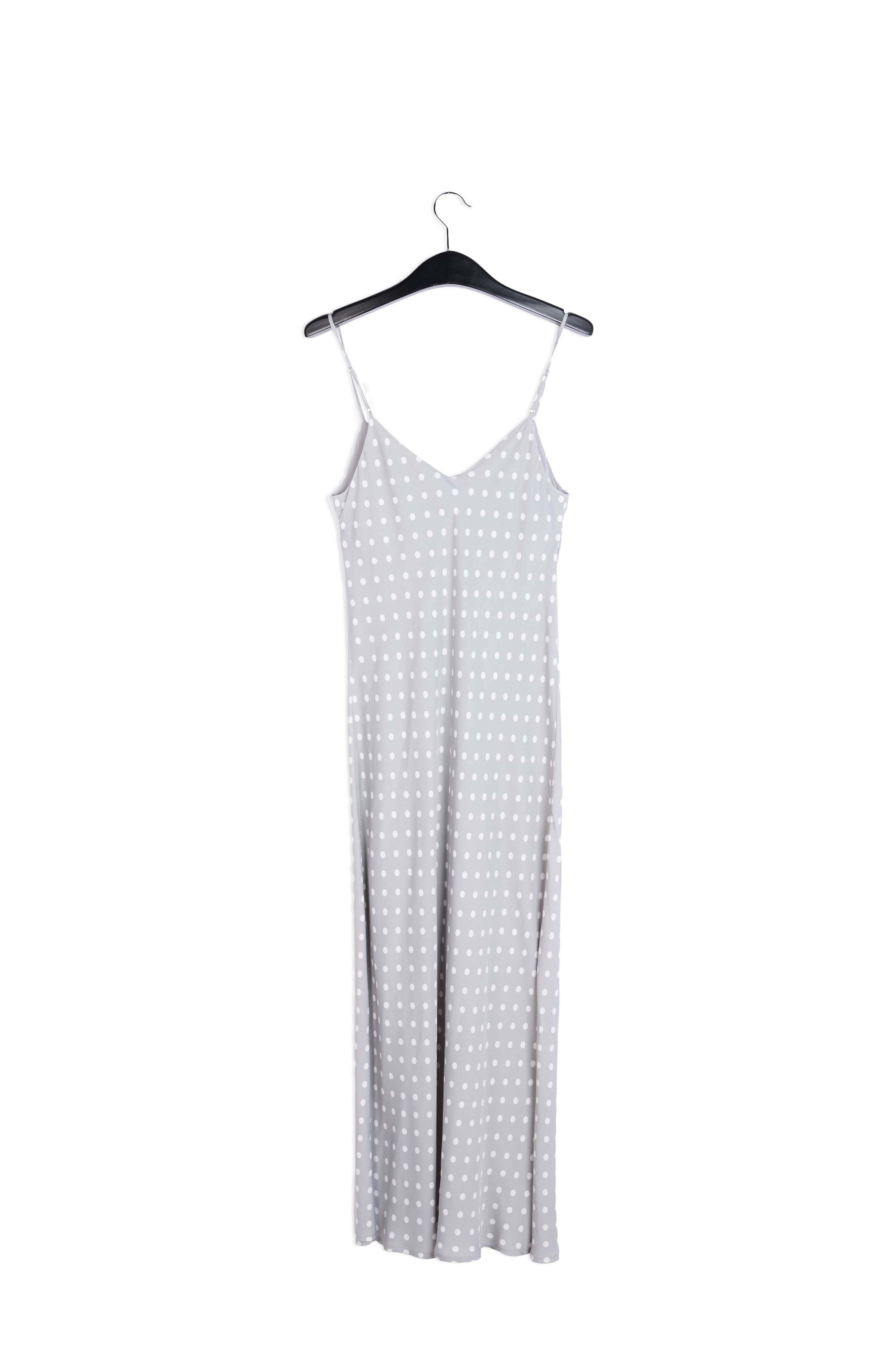 Robe nuisette grise à pois RE—SSENTIEL | Essentiel second hand