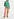 Teal sleeveless mohair-blend cardigan Faume - seconde main