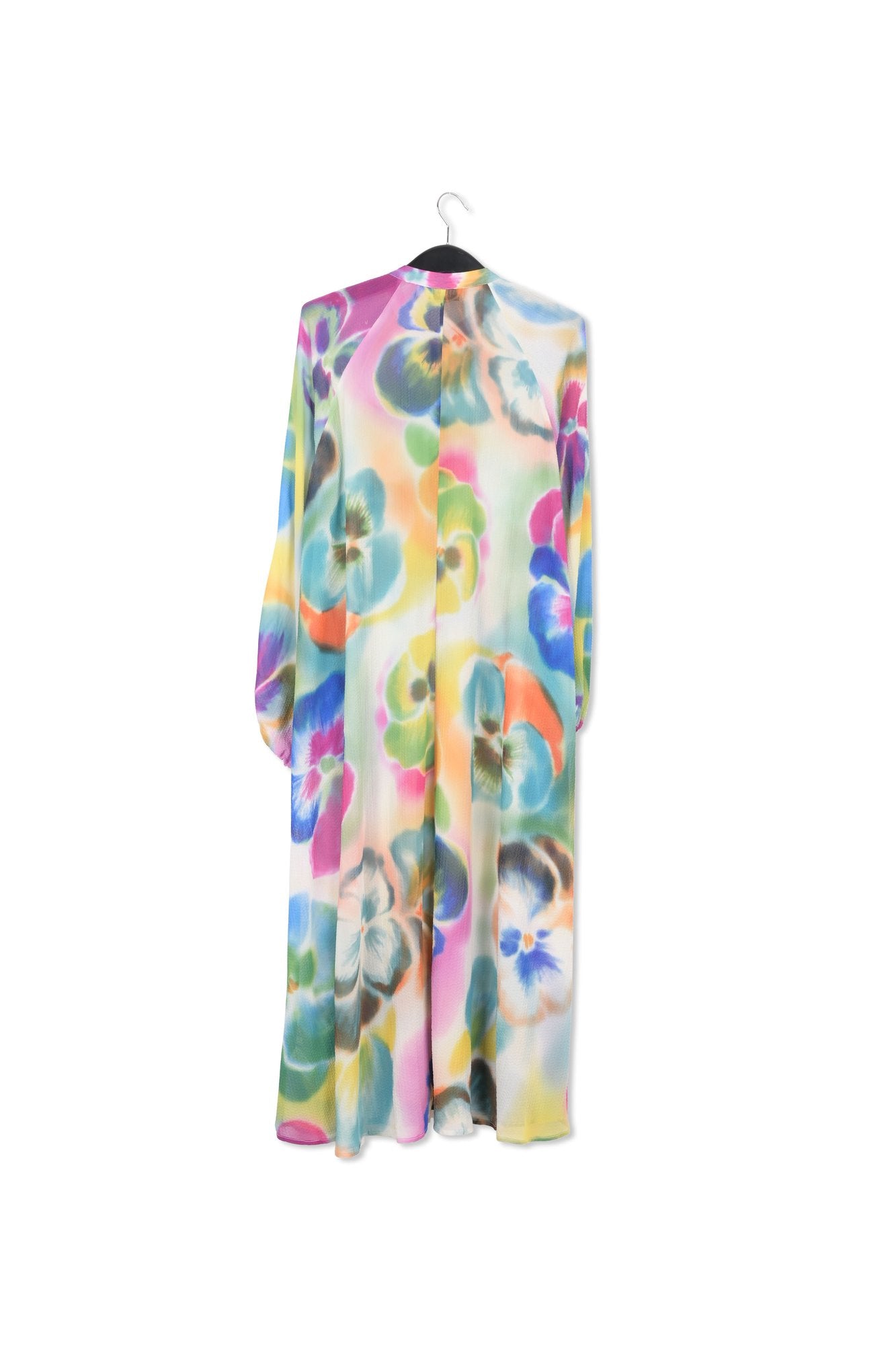 Robe chemise midi à imprimé fleuri RE—SSENTIEL | Essentiel second hand