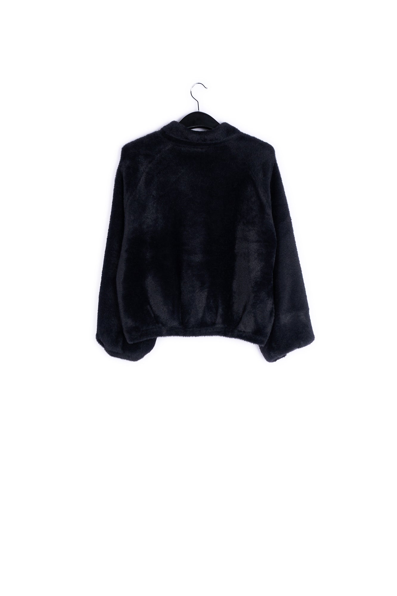Black knitted short jacket RE—SSENTIEL | Essentiel second hand