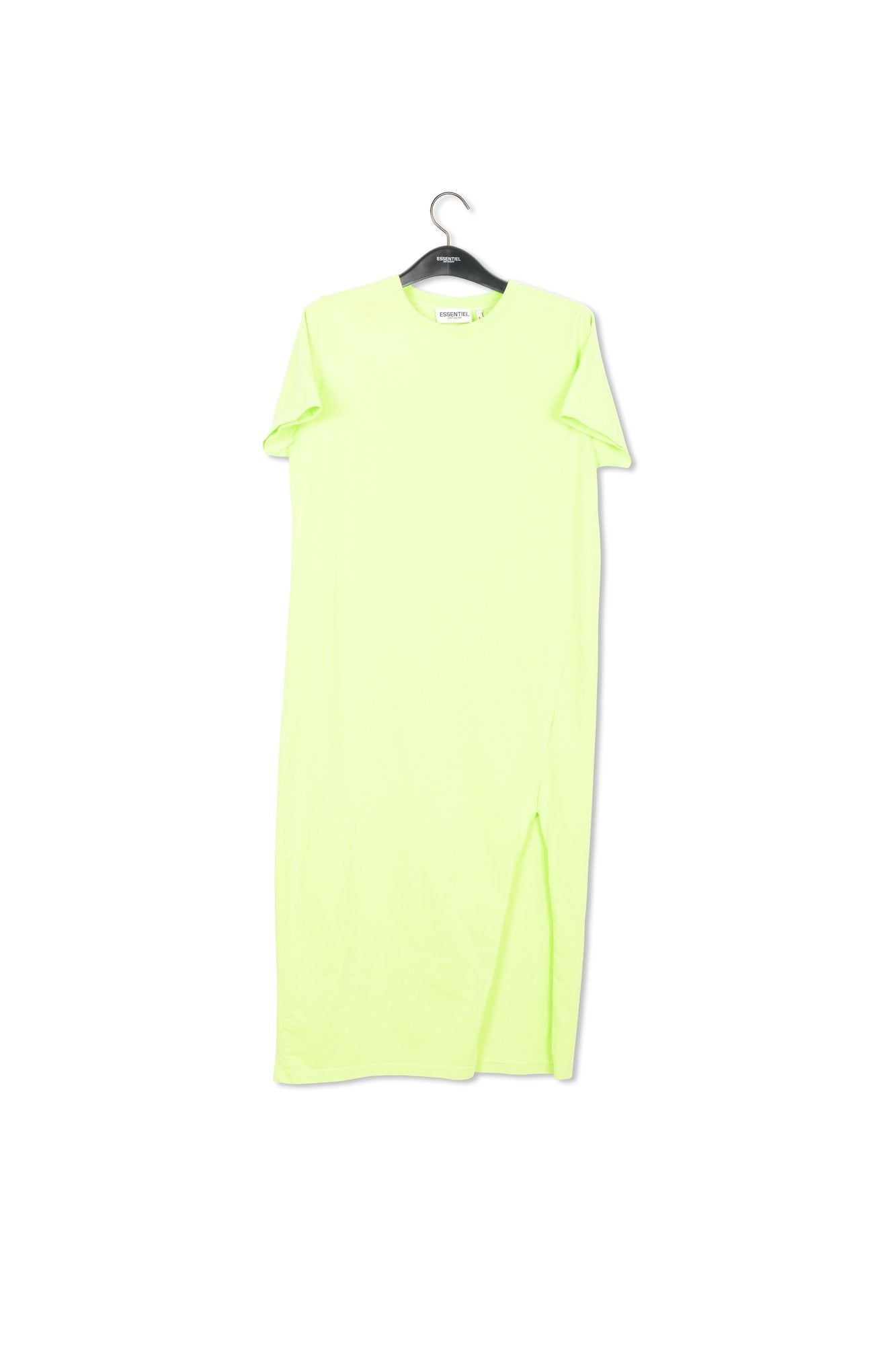 Fluogele T-shirtjurk van biokatoen-jersey RE—SSENTIEL | Essentiel second hand