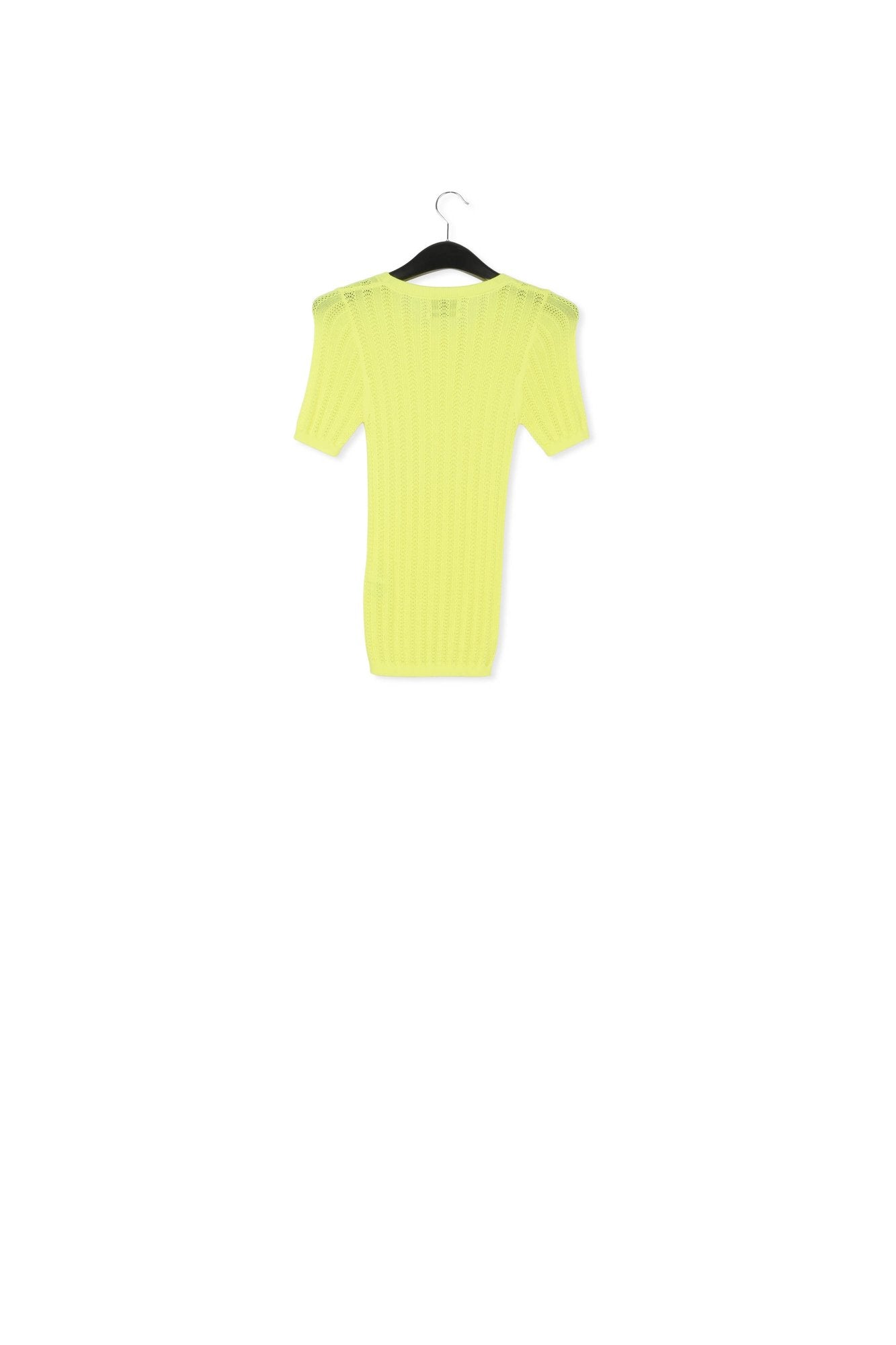 Top en pointelle jaune RE—SSENTIEL | Essentiel second hand