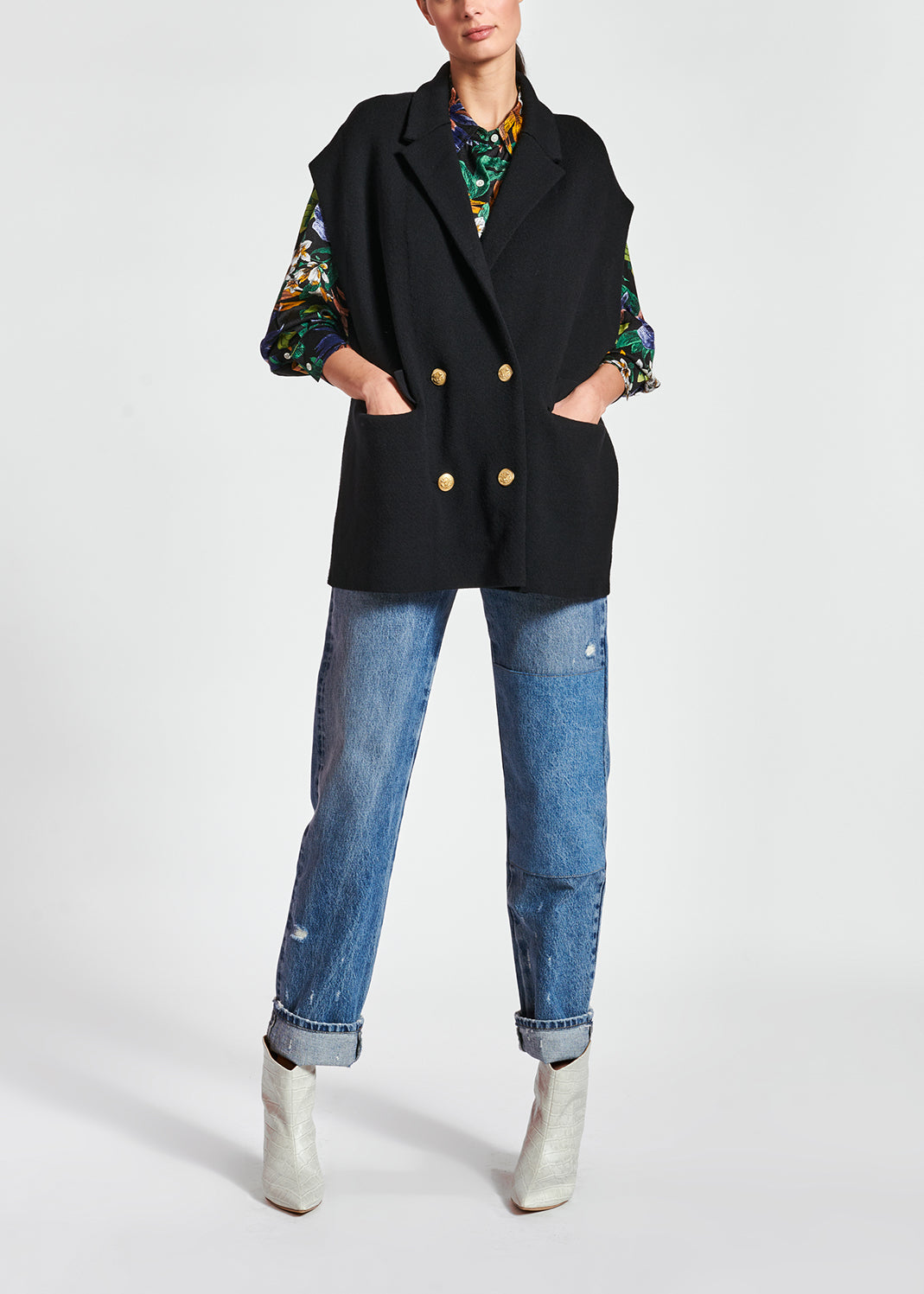 Wadanga sleeveless cardigan RE—SSENTIEL | Essentiel second hand