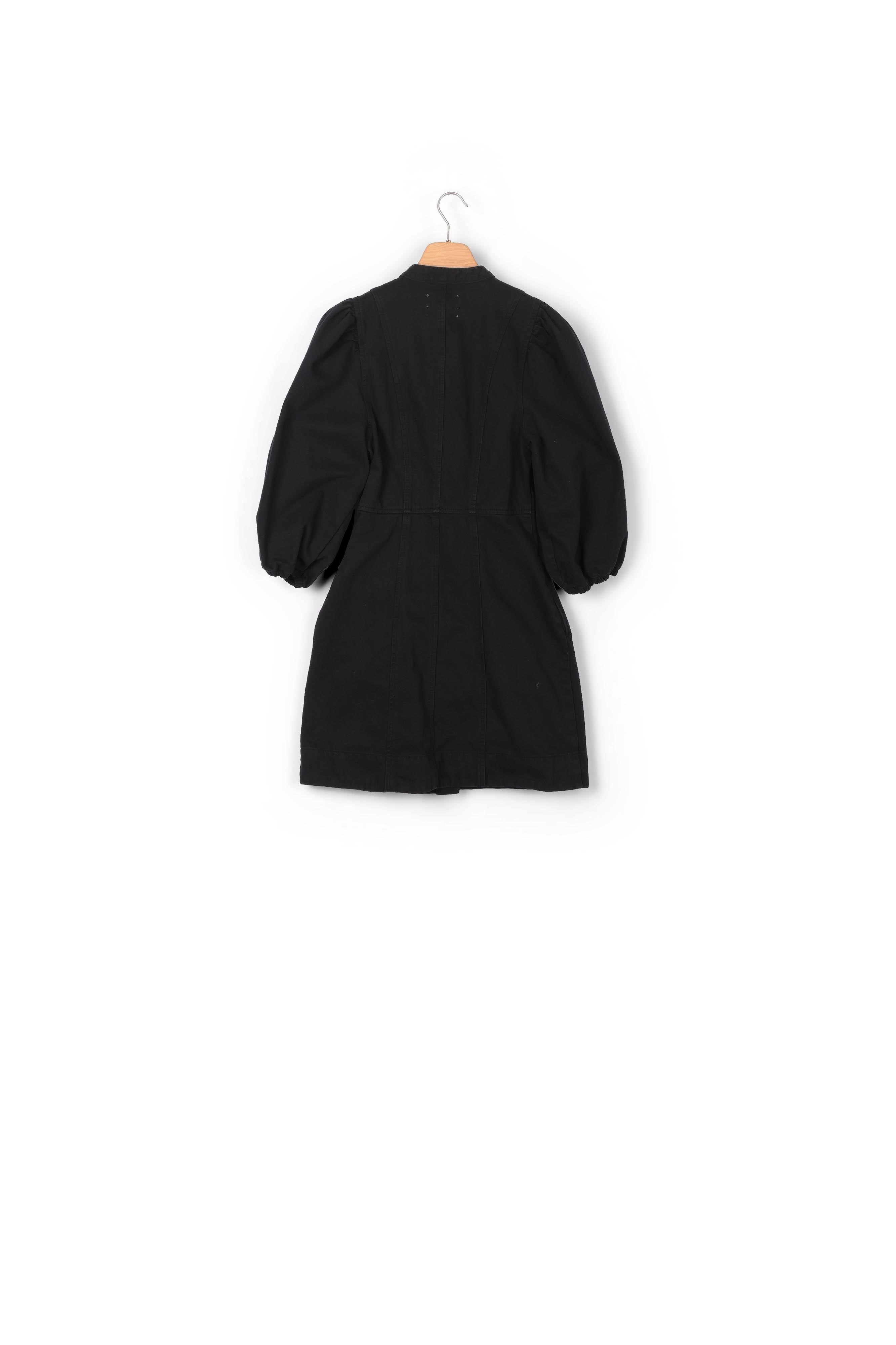 Mini robe jean noire RE—SSENTIEL | Essentiel second hand