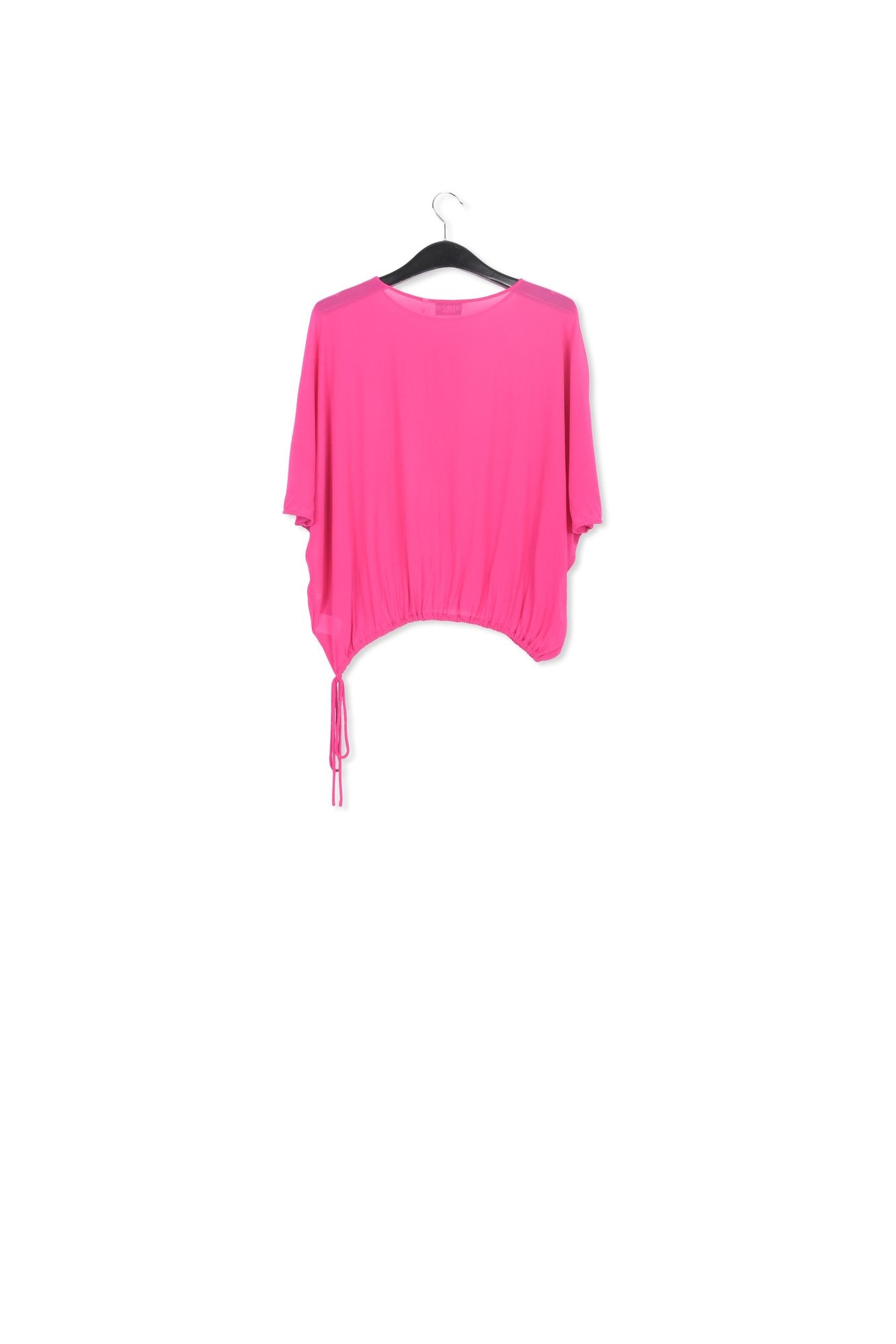 Pink voluminous sheer top RE—SSENTIEL | Essentiel second hand