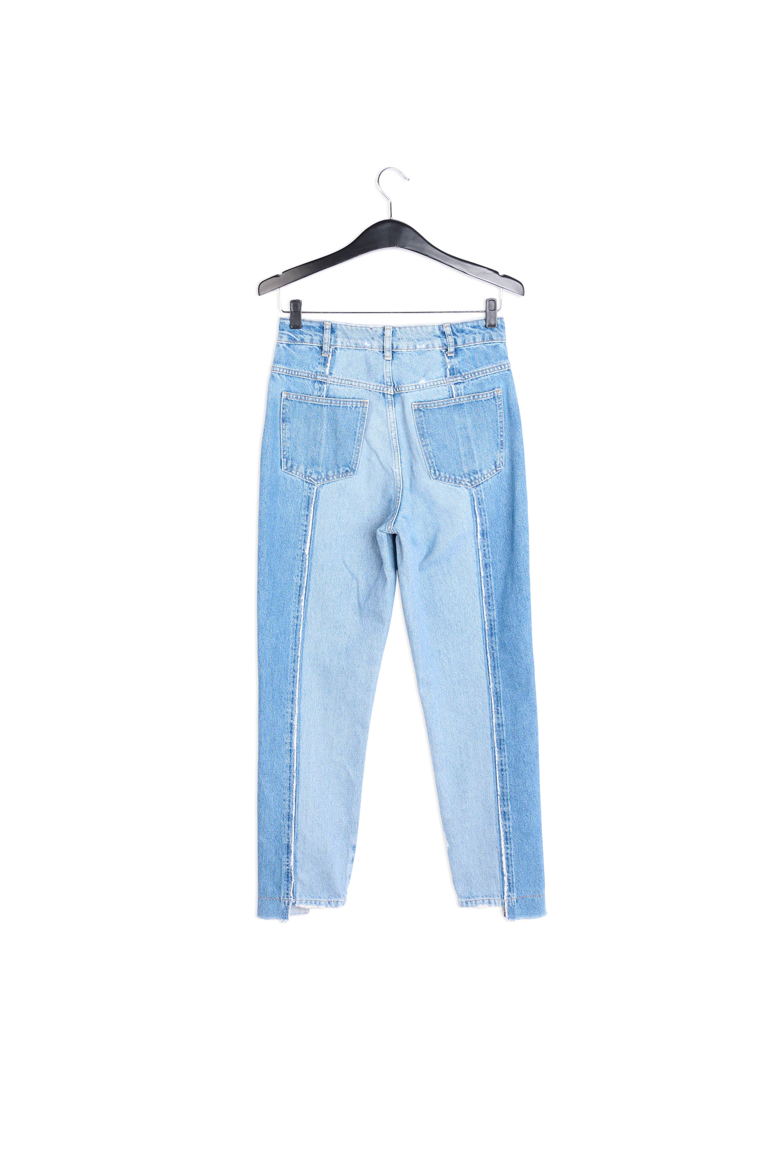 Jean boyfriend bicolore effiloché RE—SSENTIEL | Essentiel second hand