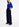 Pantalon bleu foncé aux jambes larges Faume - seconde main