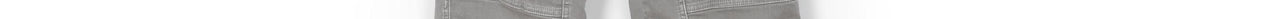 Grey cropped straight-leg jeans Faume - seconde main