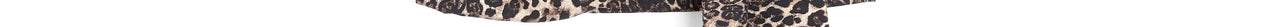 Asymmetrische minirok met luipaardprint Faume - seconde main