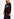 Text print midi-length dress Faume - seconde main