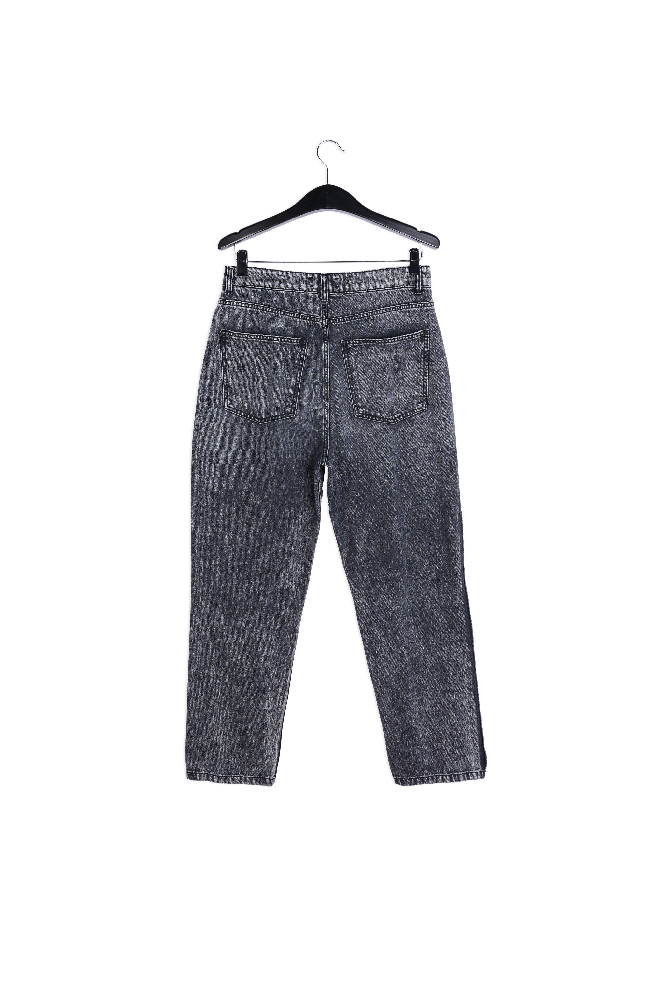 Dark grey straight leg jeans RE—SSENTIEL | Essentiel second hand