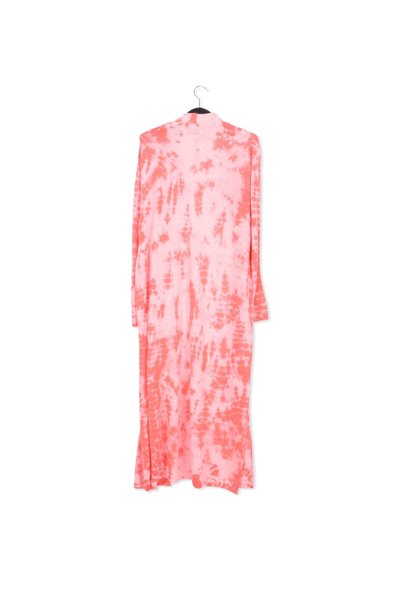 Long pink and red tie-dye cardigan RE—SSENTIEL | Essentiel second hand