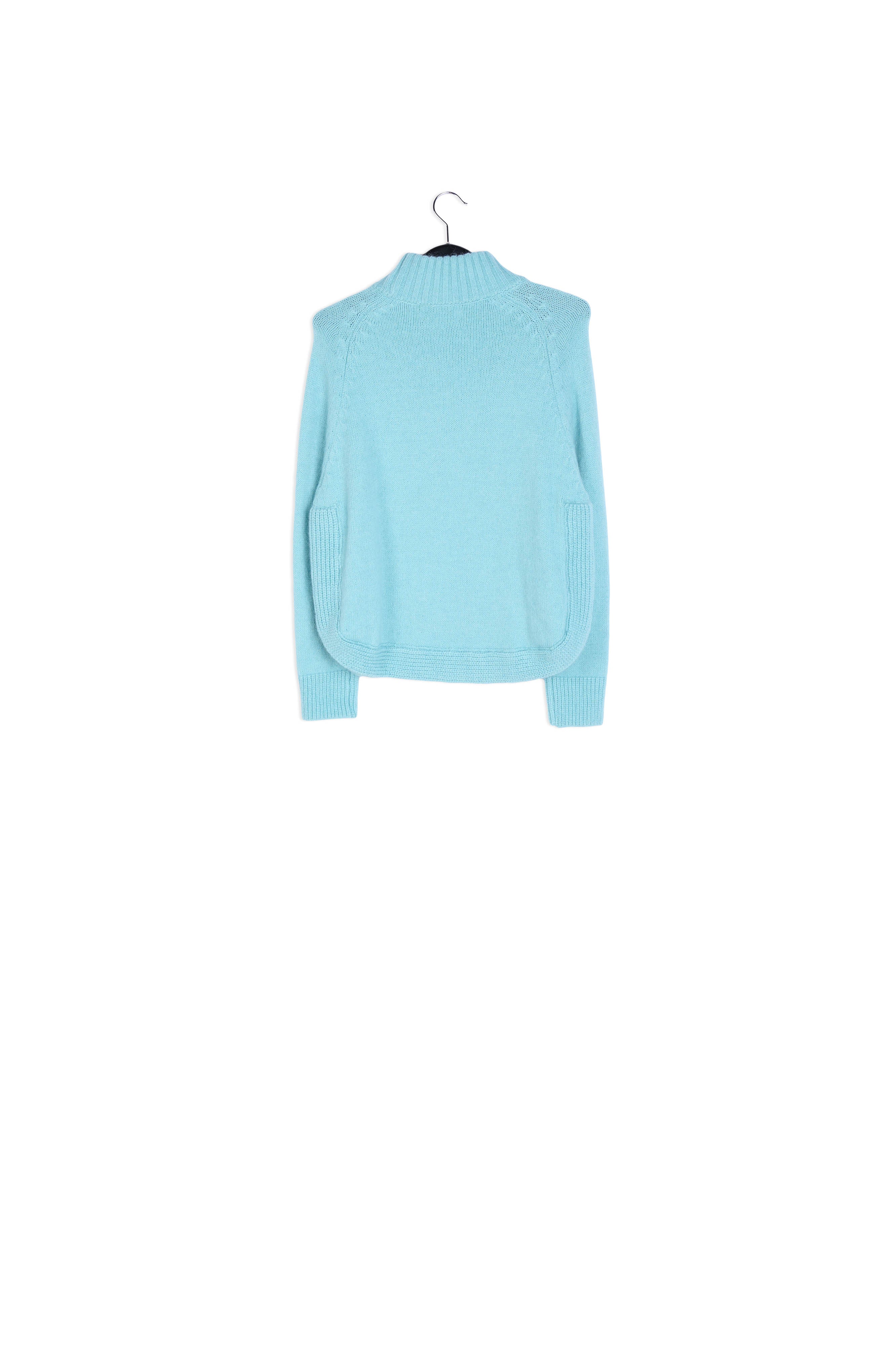 Pull en tricot bleu RE—SSENTIEL | Essentiel second hand