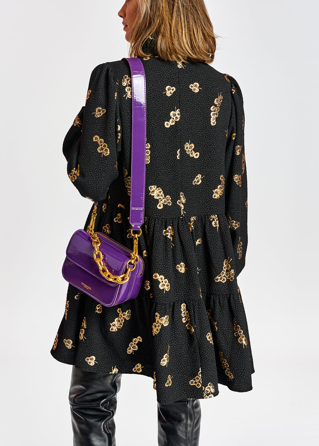 Agonize ruffle collar dress RE—SSENTIEL | Essentiel second hand