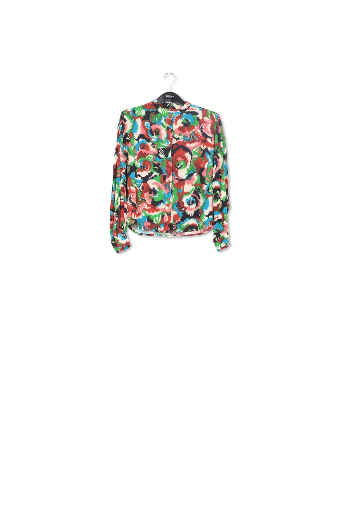 Multicolor floral-print shirt RE—SSENTIEL | Essentiel second hand