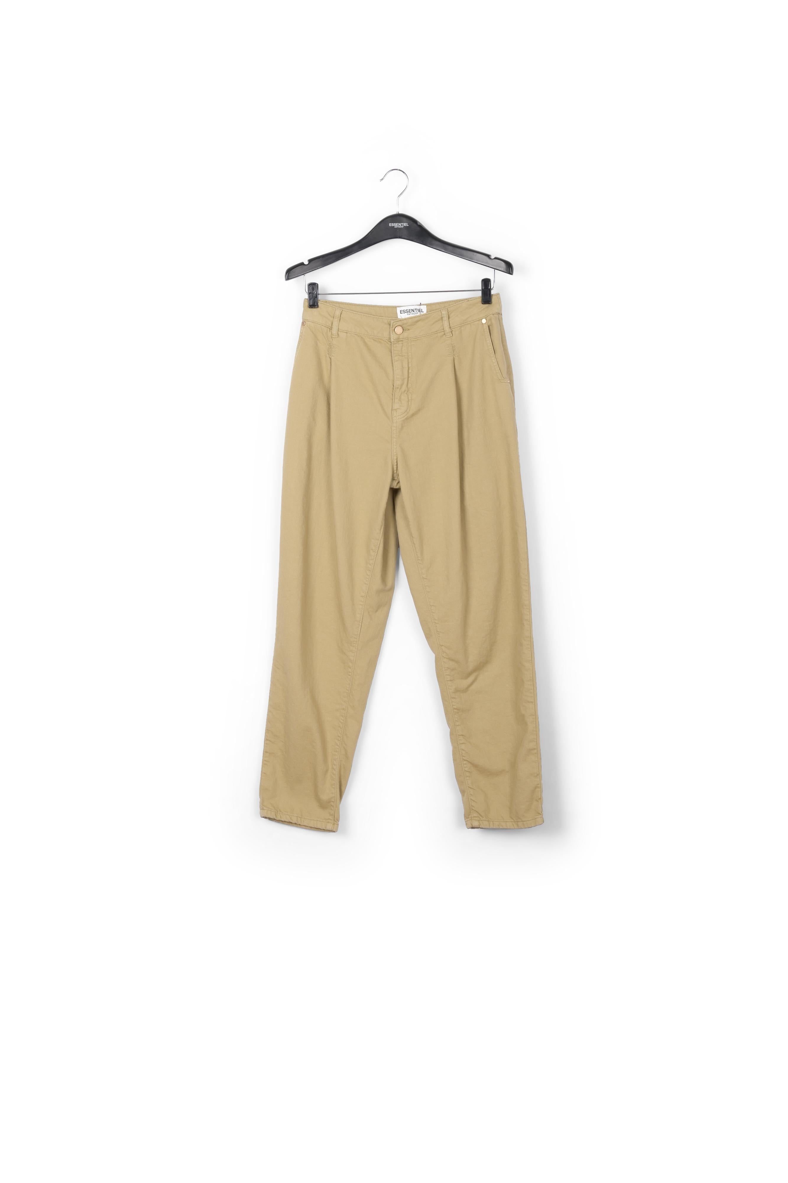 Beige denim boyfriend jeans RE—SSENTIEL | Essentiel second hand