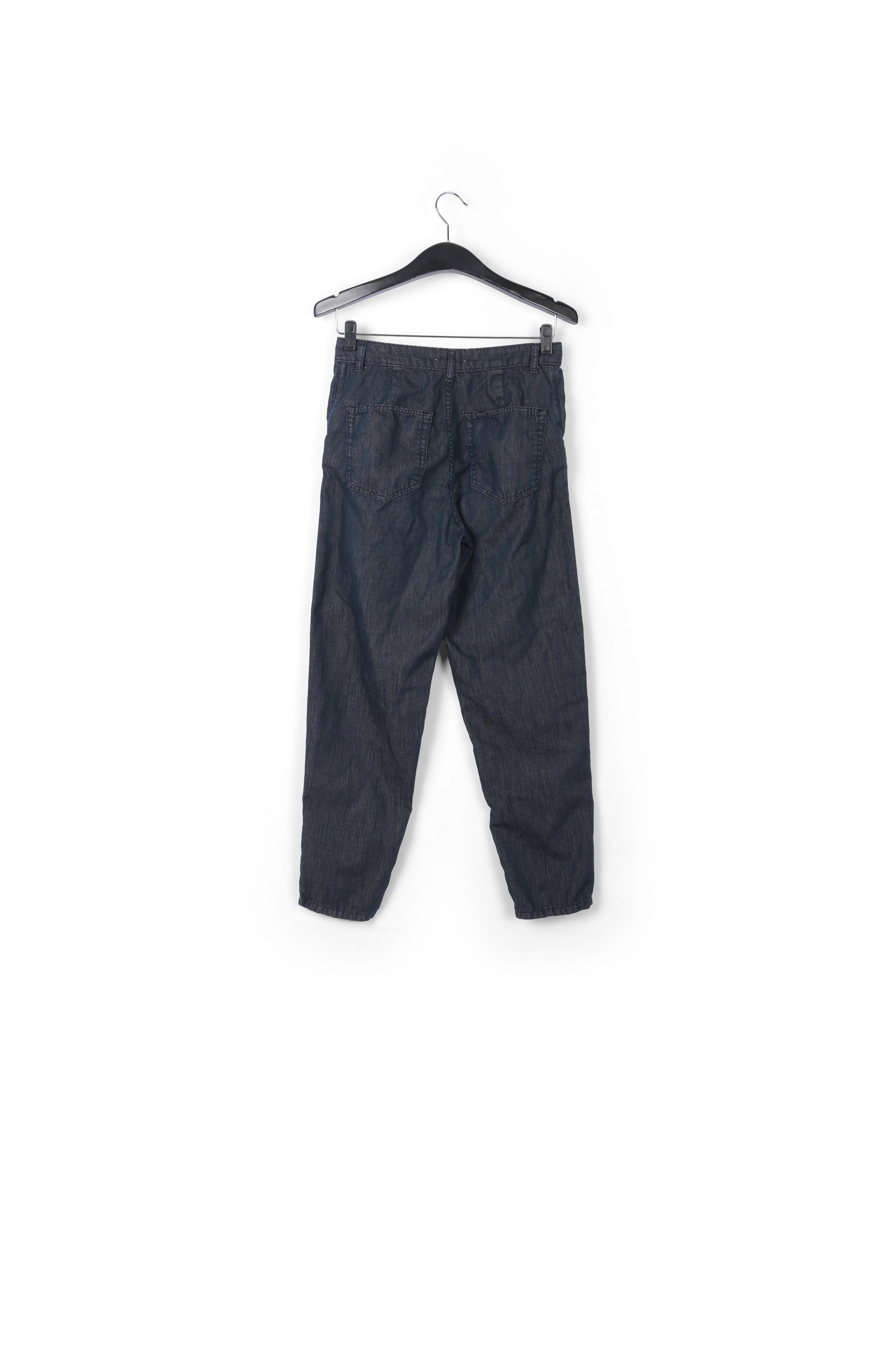 Dark blue loose-fit denim pants RE—SSENTIEL | Essentiel second hand