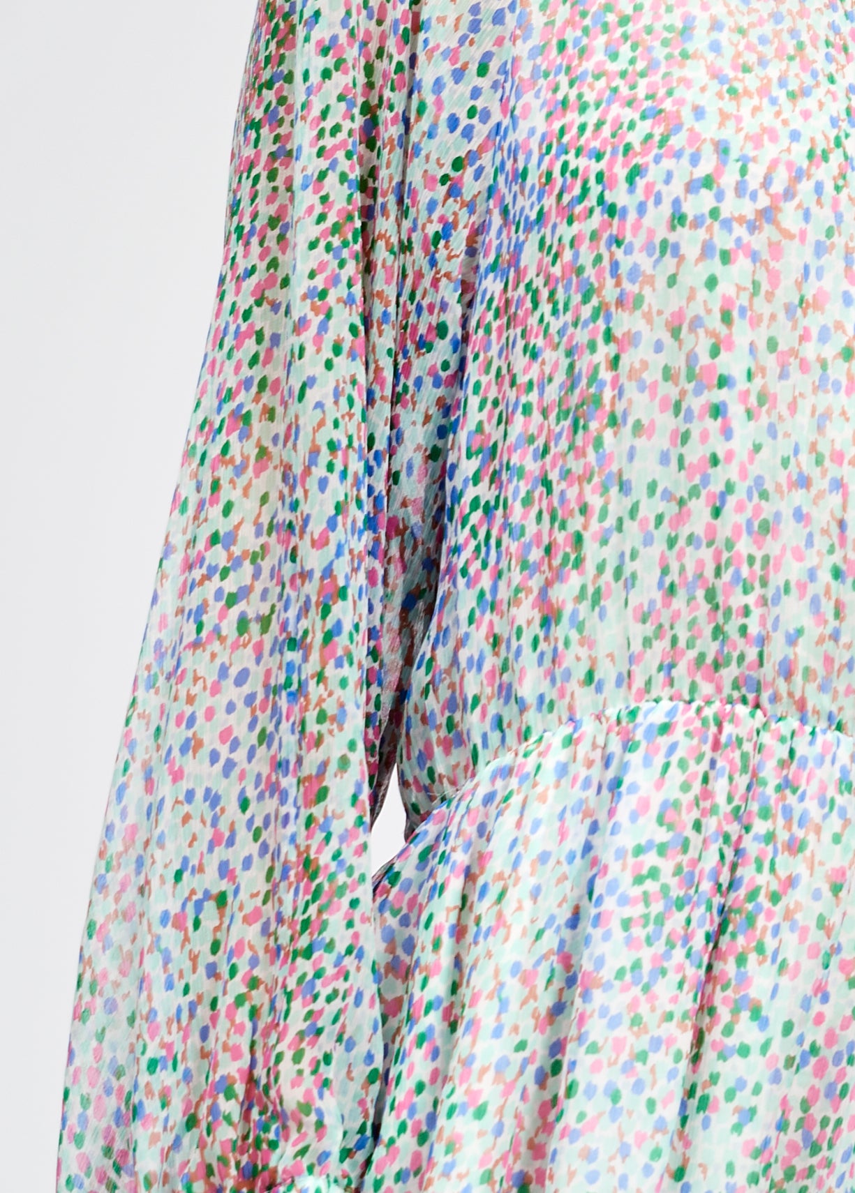 Abstract print silk dress RE—SSENTIEL | Essentiel second hand
