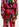 Pantalon large à imprimé fleuri multicolore Faume - seconde main