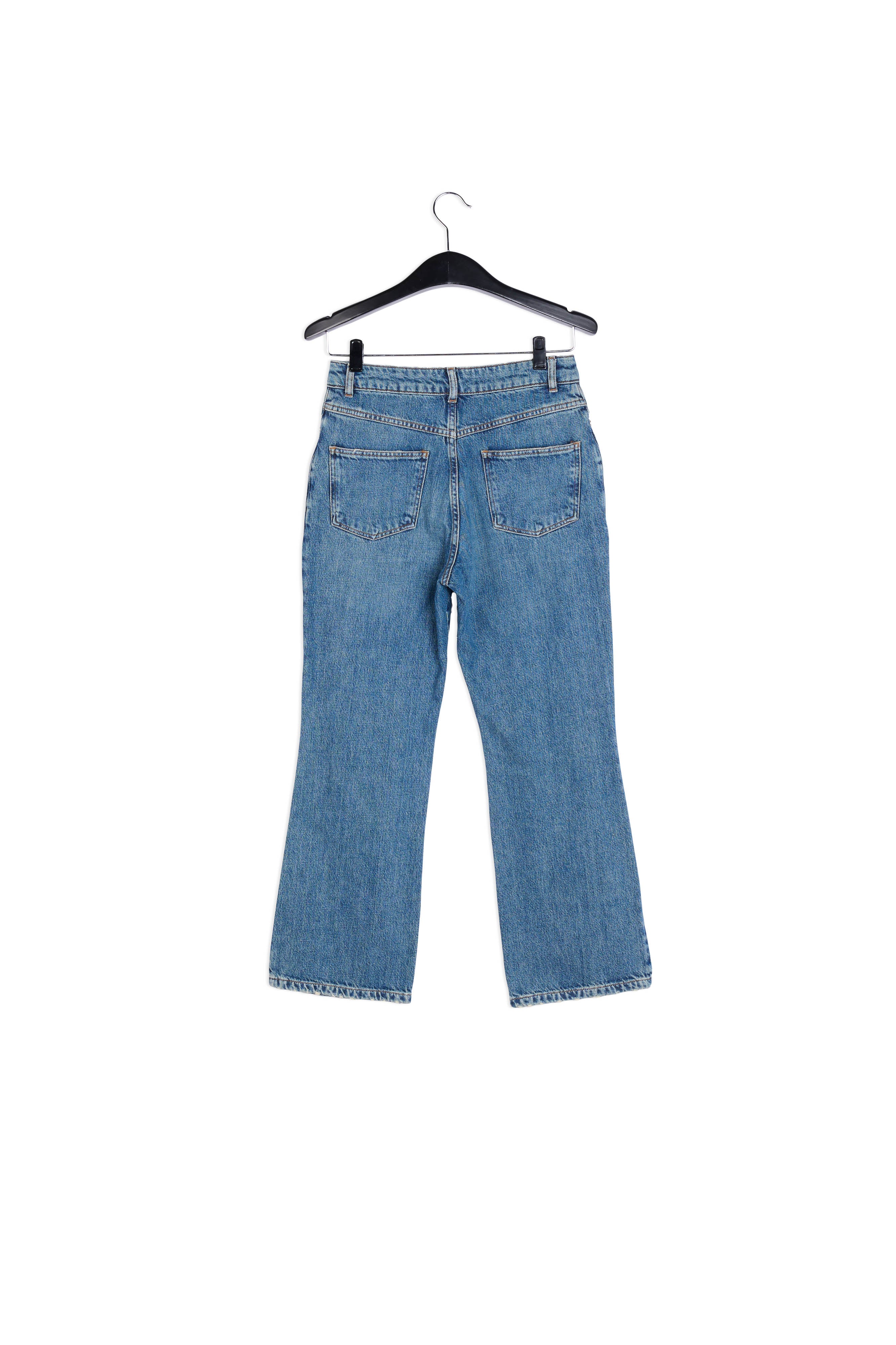 Jean bleu aux jambes évasées RE—SSENTIEL | Essentiel second hand