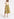 Beige midirok met bloemenprint Faume - seconde main
