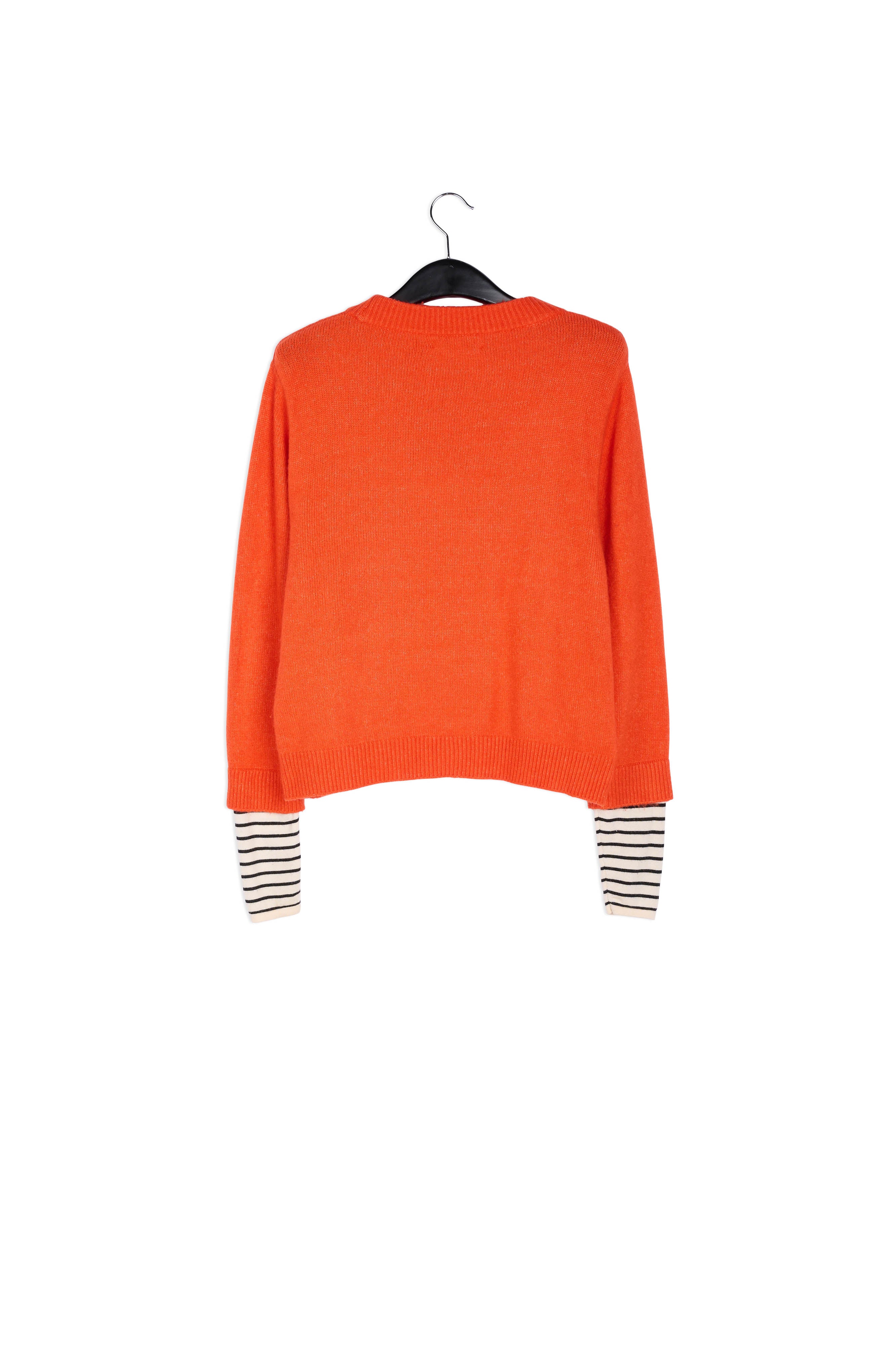 Striped cuff sweater RE—SSENTIEL | Essentiel second hand