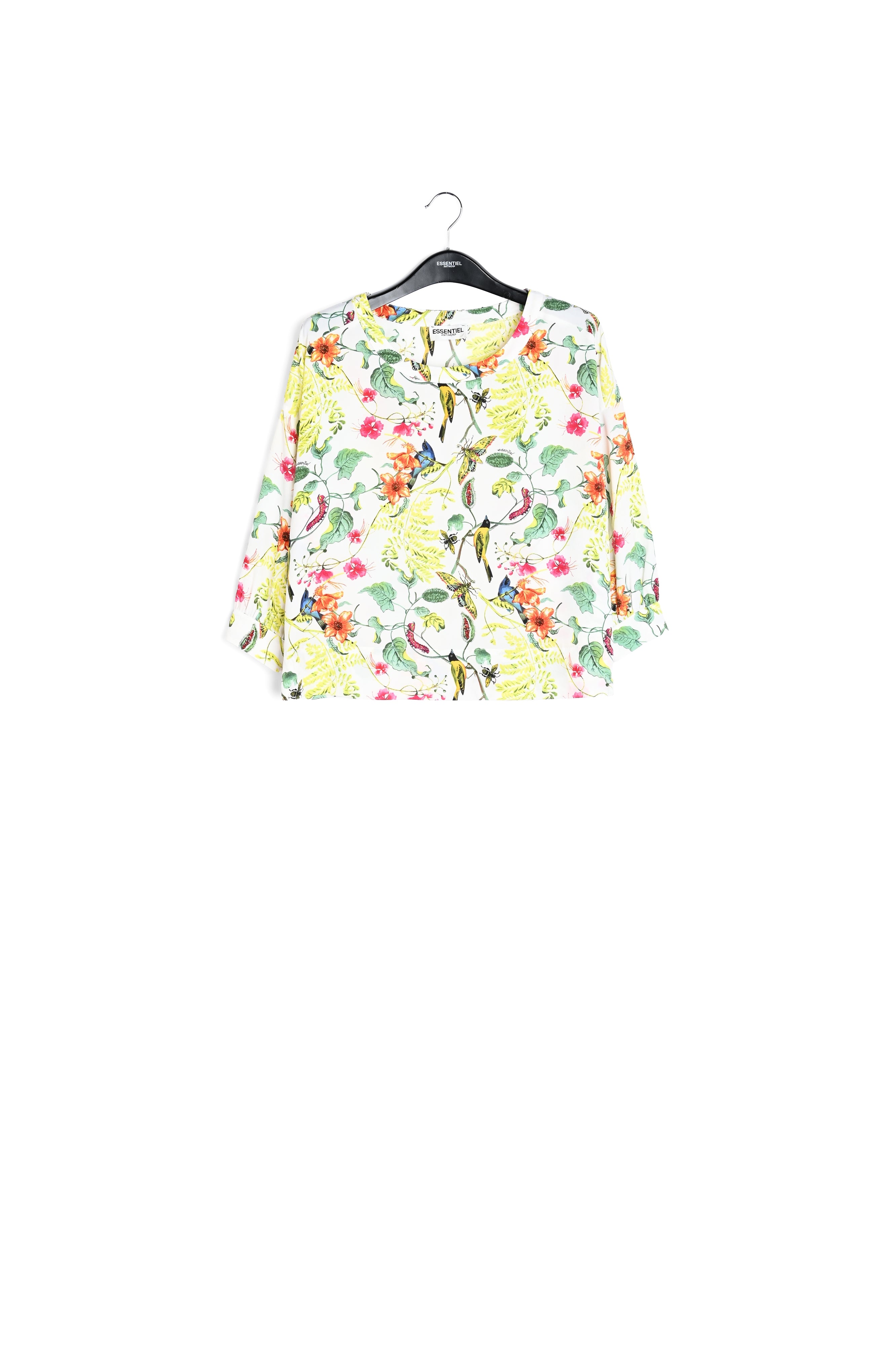 Oversized top met bloemenprint RE—SSENTIEL | Essentiel second hand
