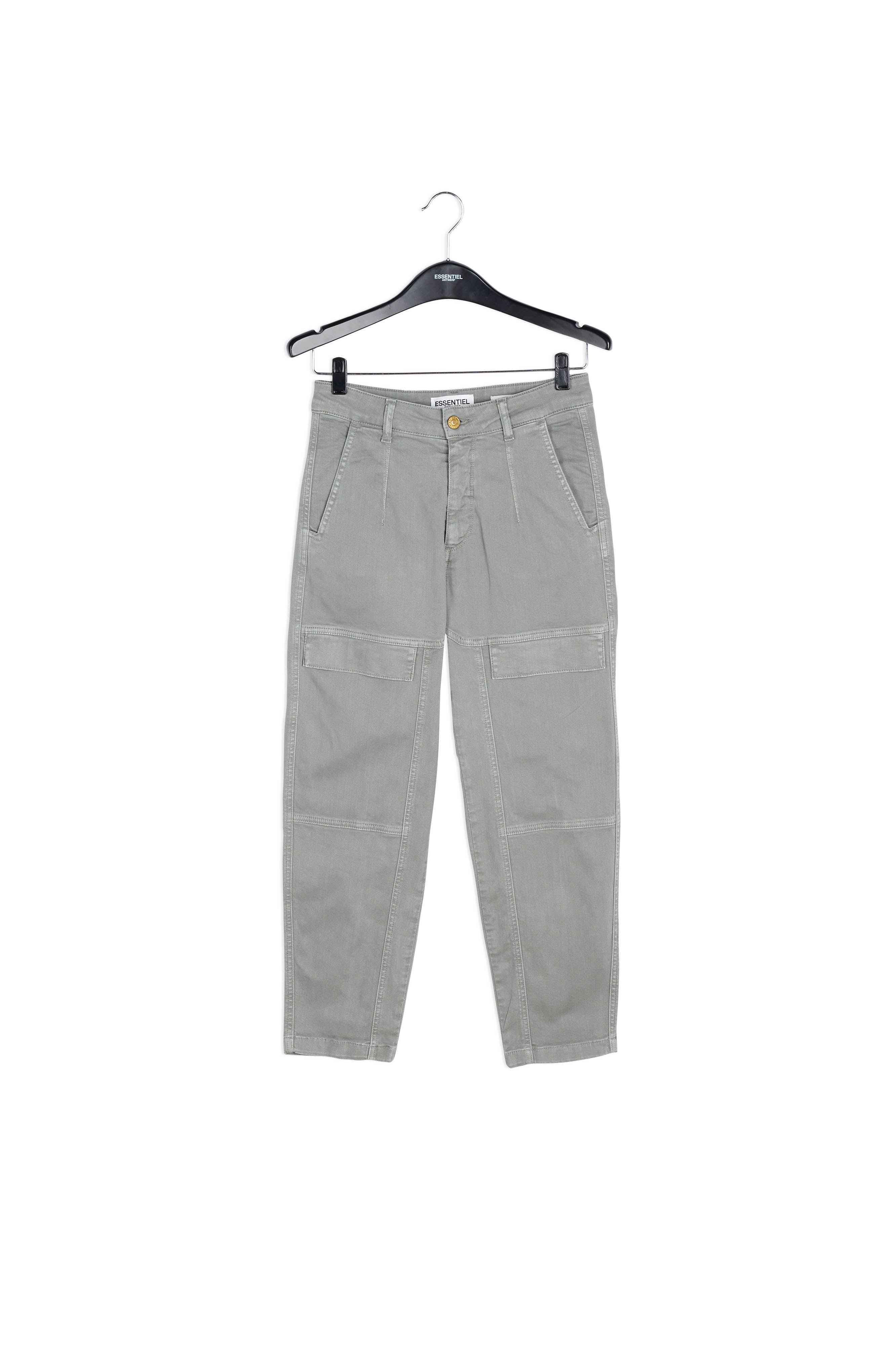 Jean droit raccourci gris RE—SSENTIEL | Essentiel second hand