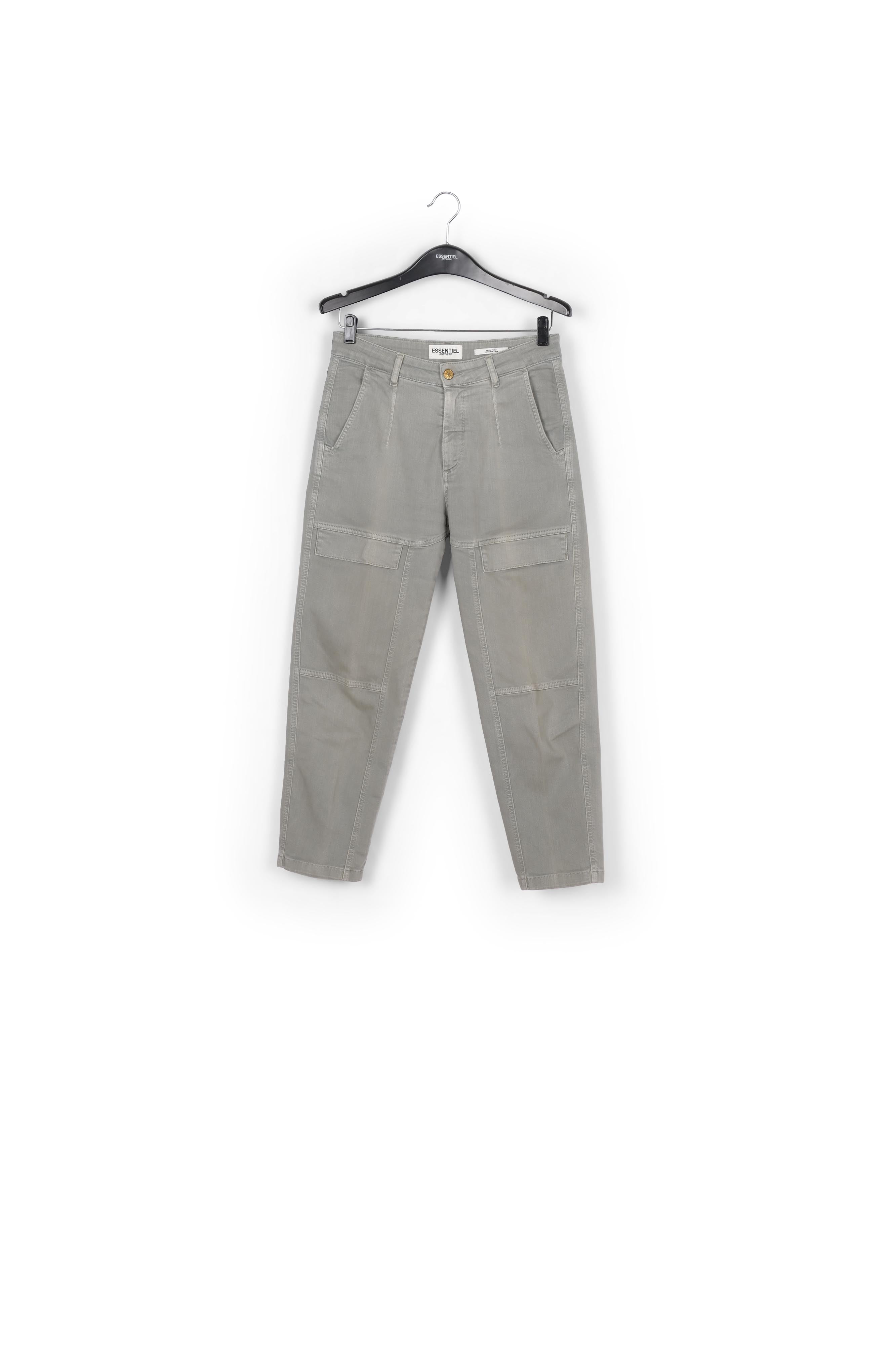 Jean droit raccourci gris RE—SSENTIEL | Essentiel second hand