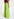 Lime green overdyed wide-leg jeans Faume - seconde main
