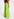 Lime green overdyed wide-leg jeans Faume - seconde main