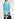 Blue cocoon-shaped printed mini dress Faume - seconde main