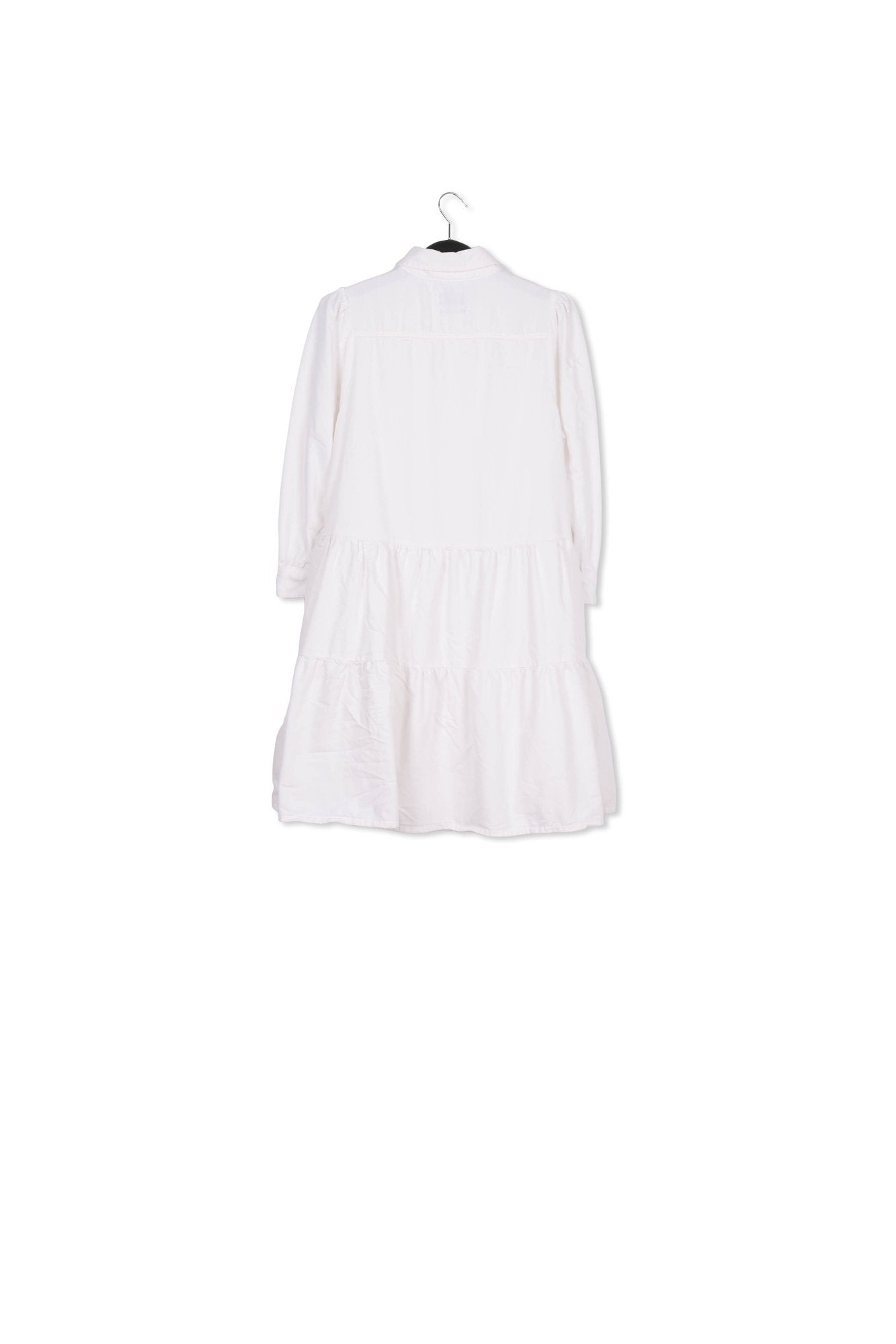 White denim A-line mini dress RE—SSENTIEL | Essentiel second hand