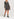 Black polka dot wrap mini dress Faume - seconde main
