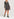 Black polka dot wrap mini dress Faume - seconde main