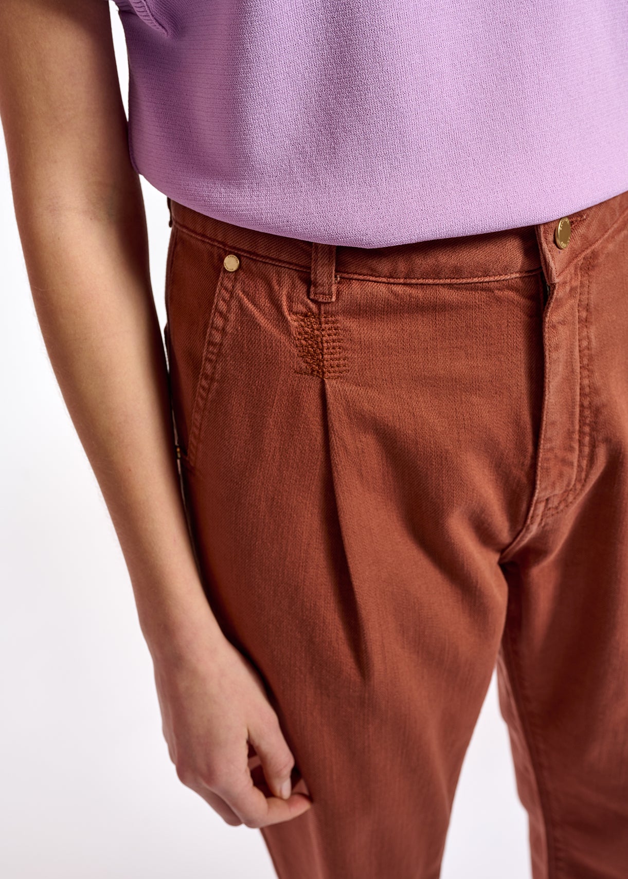 Jean boyfriend brun RE—SSENTIEL | Essentiel second hand