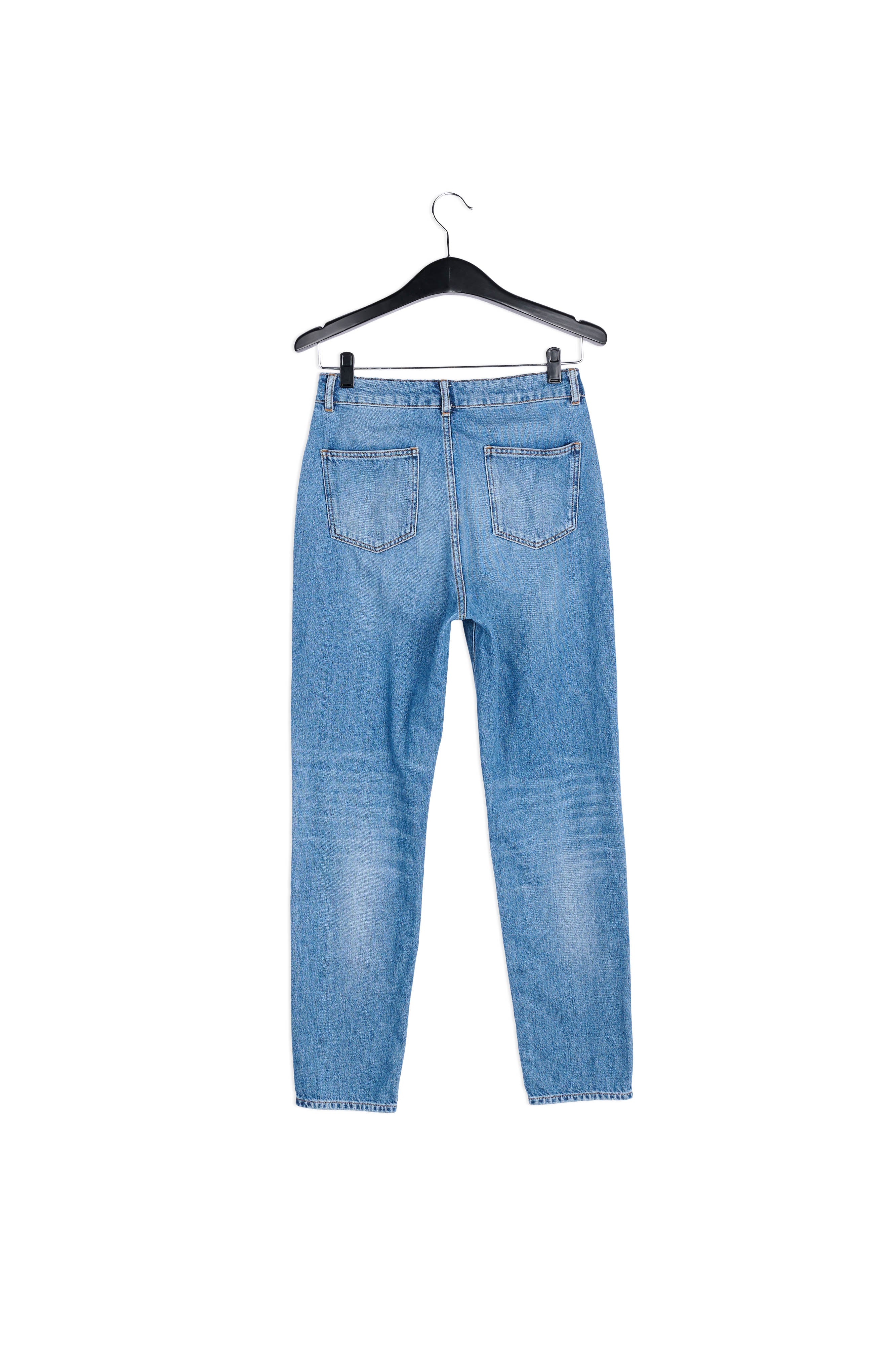 Jean bleu délavé à coupe ample RE—SSENTIEL | Essentiel second hand