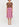 Pink sequin-embroidered A-line skirt Faume - seconde main