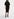 Black lurex short-sleeved sweater Faume - seconde main