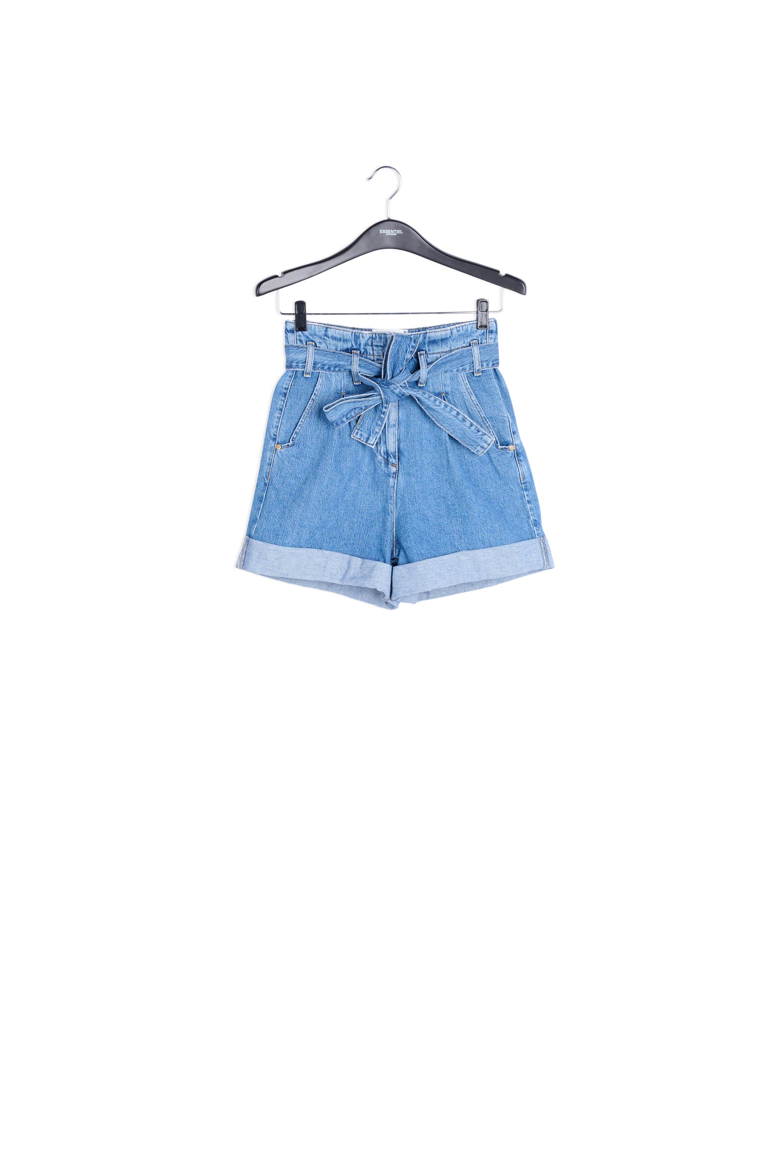 Short en jean bleu foncé RE—SSENTIEL | Essentiel second hand