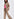 Beige and pink plaid trousers Faume - seconde main