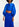 Blue high-waisted pencil skirt Faume - seconde main