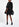 Black sequin-embroidered mini dress Faume - seconde main