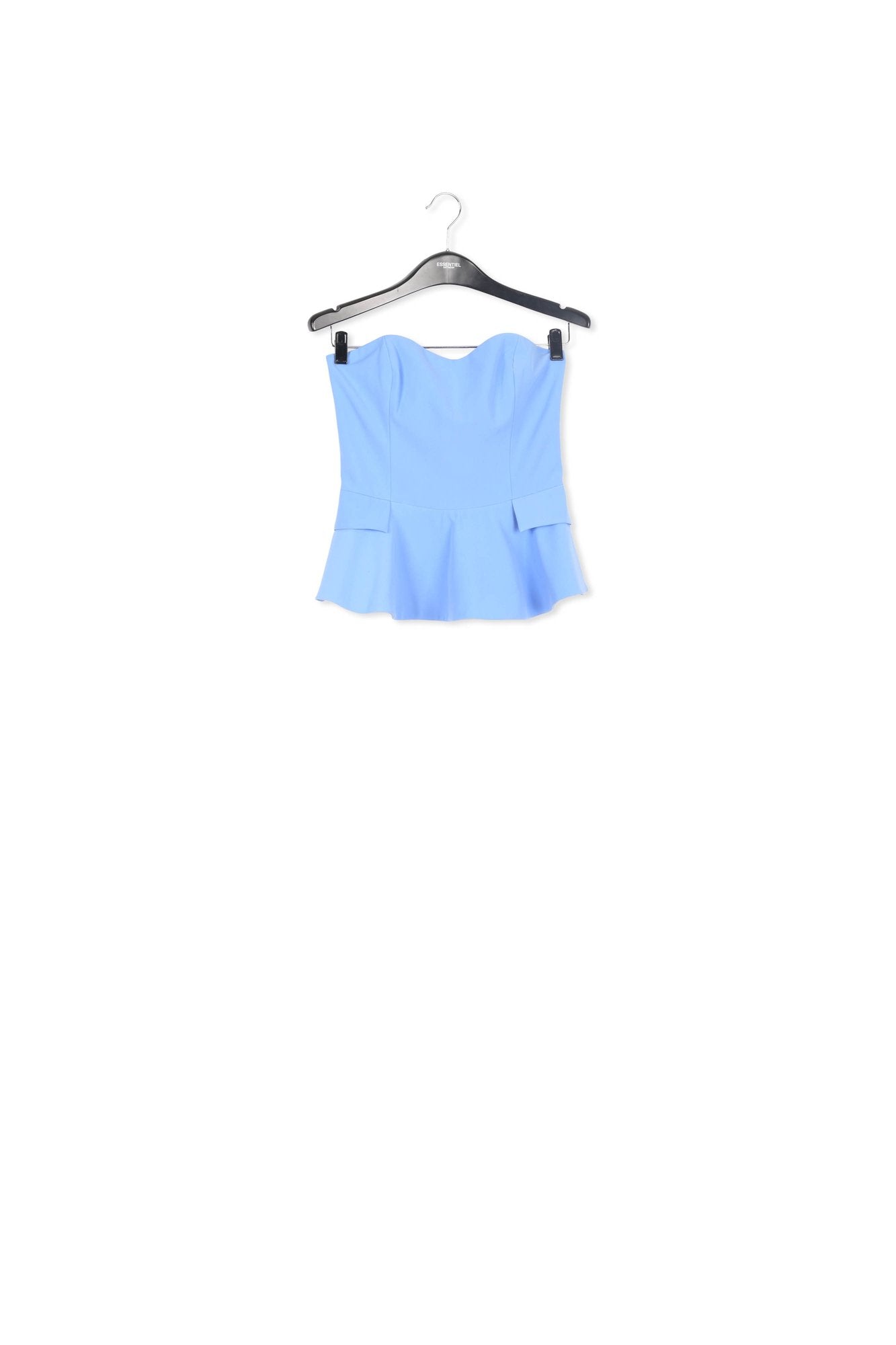 Blue bustier top RE—SSENTIEL | Essentiel second hand