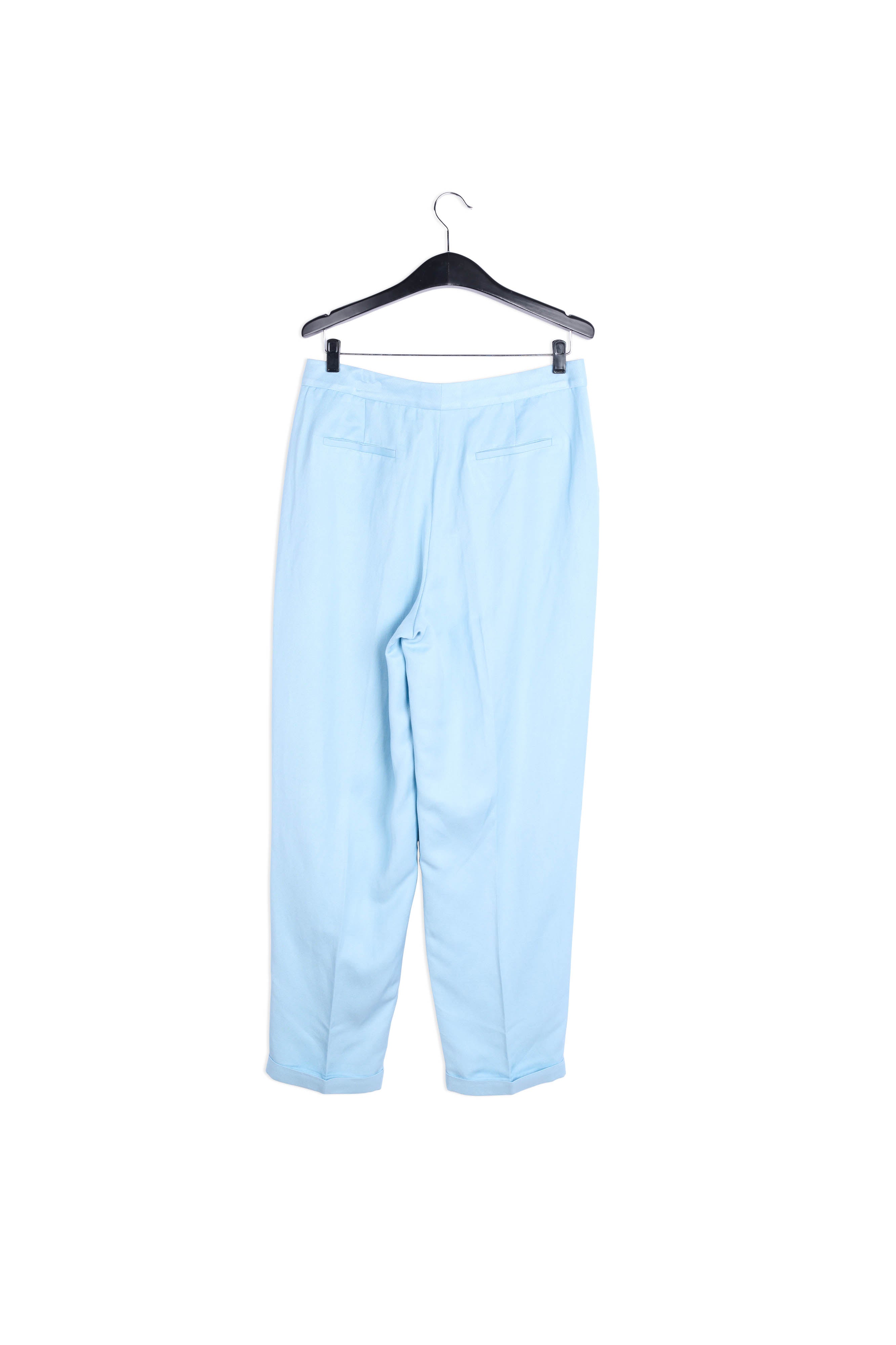 Pantalon bleu clair taille mi-haute RE—SSENTIEL | Essentiel second hand