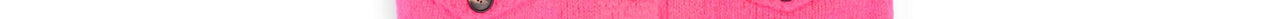 Neon pink sleeveless mohair-blend cardigan Faume - seconde main