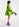 Groene mini-jurk van jacquard Faume - seconde main