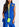 Blauwe blazer zonder mouwen Faume - seconde main