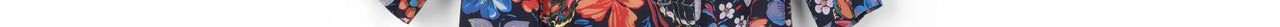 Dark blue floral midi dress Faume - seconde main