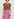 Pink sequin-embroidered A-line skirt Faume - seconde main